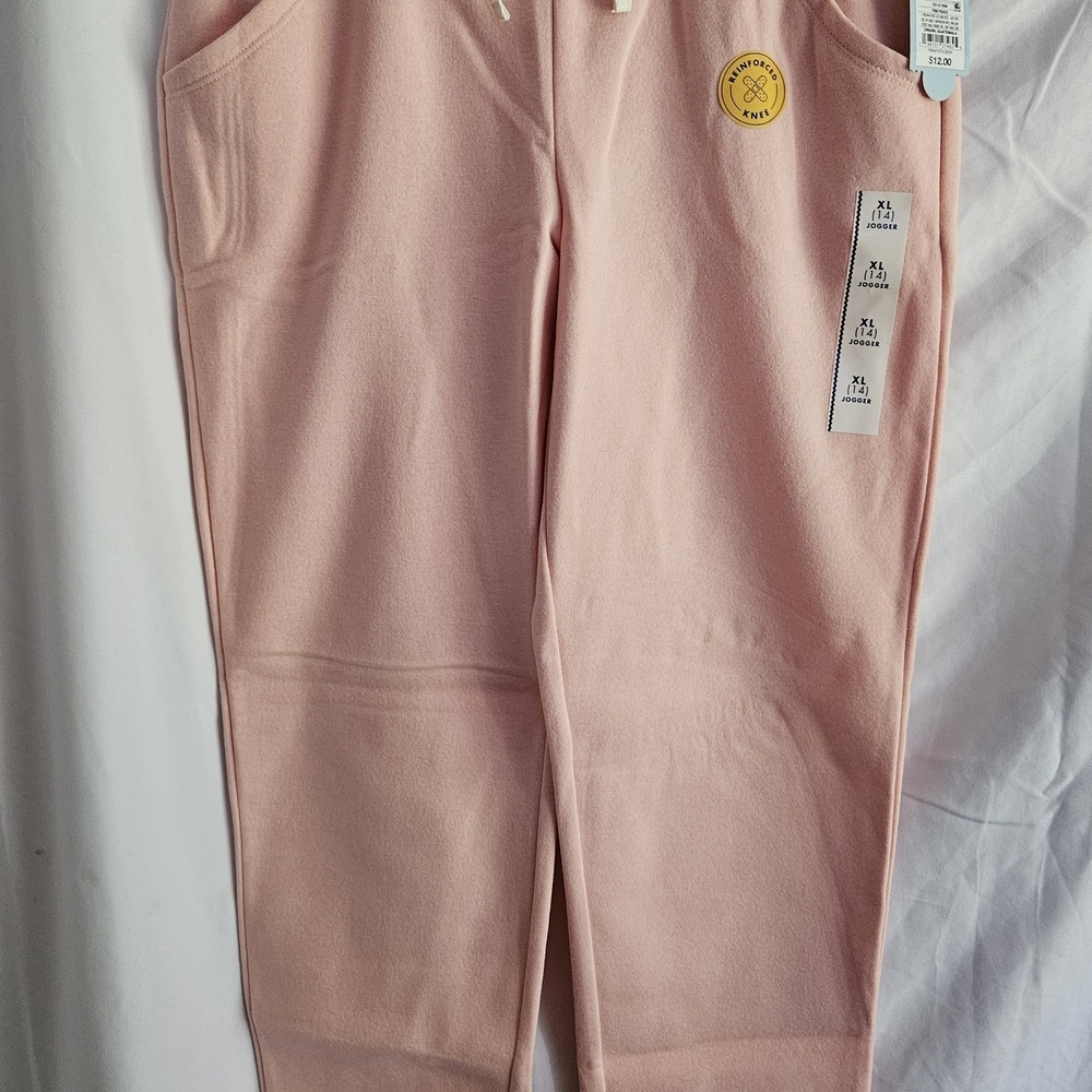 Kids Pink Jogger Pants